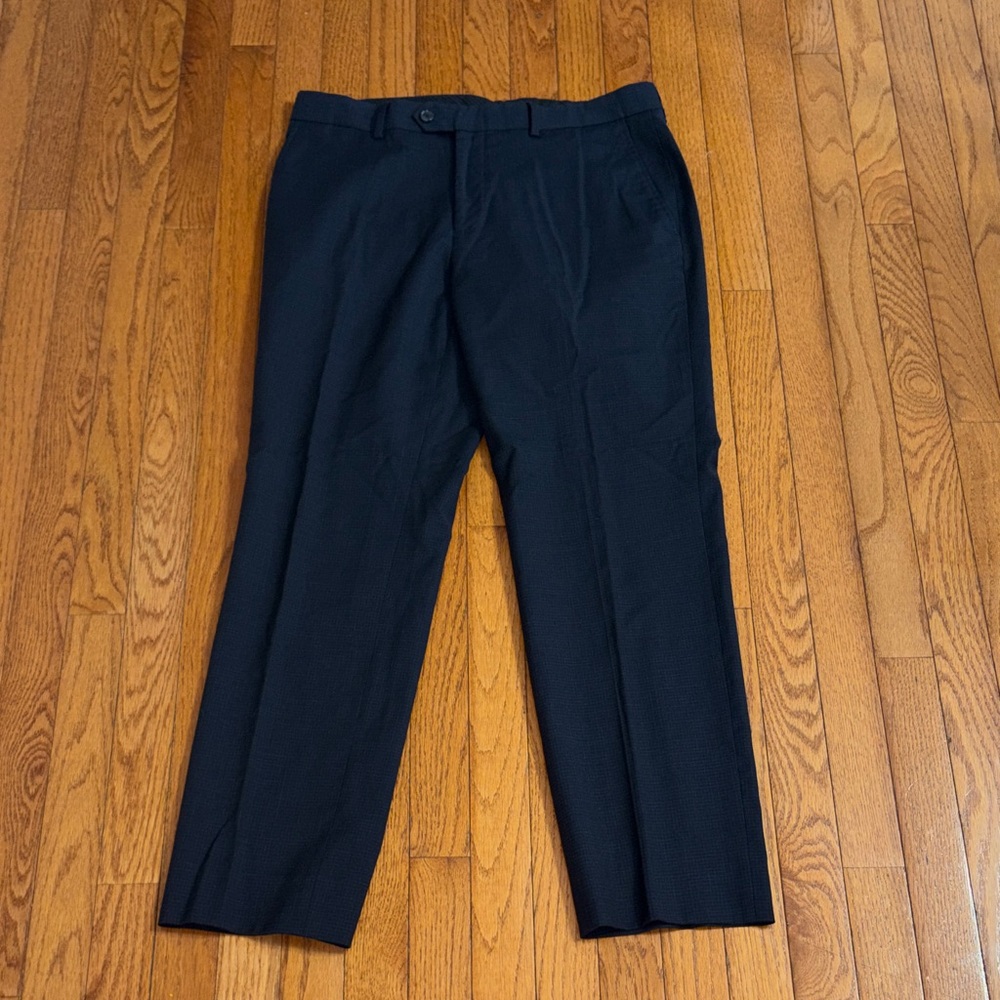 Bar III Men's Classic Navy Dress Pants Slim Fit